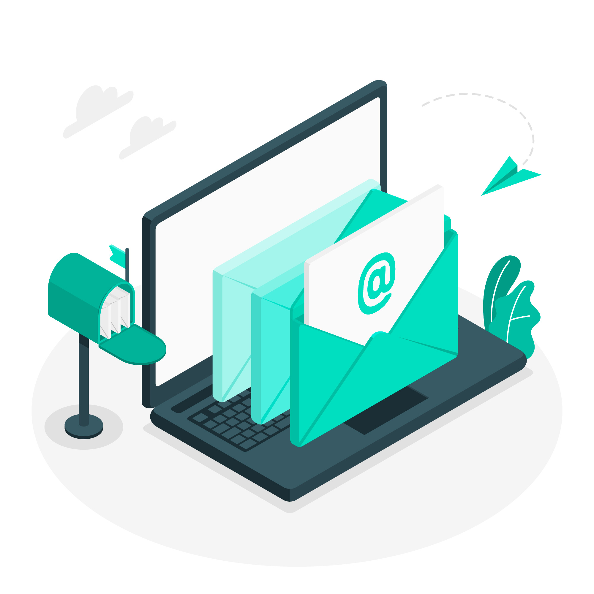 email chat